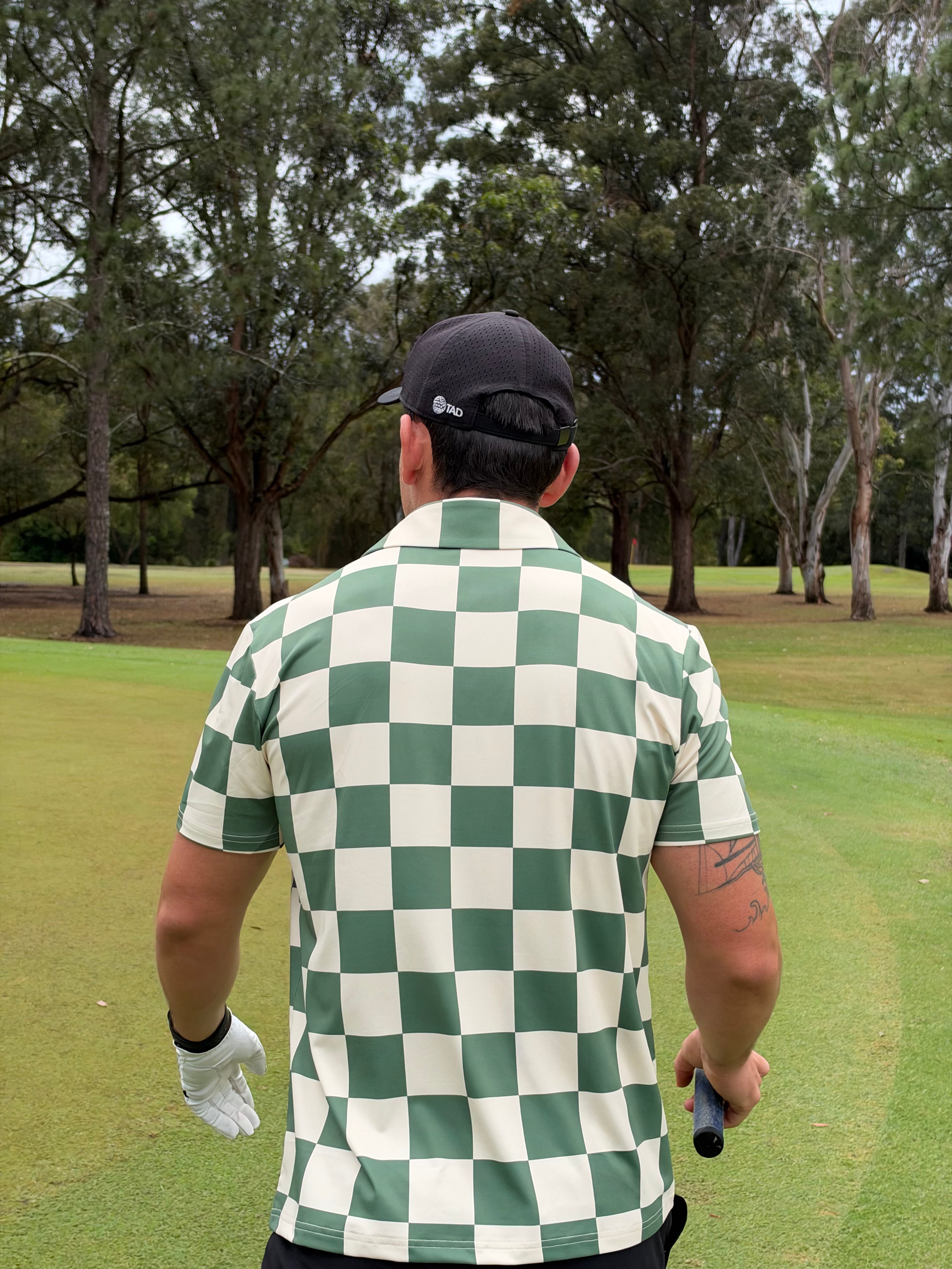 Signature Polo | Green Check