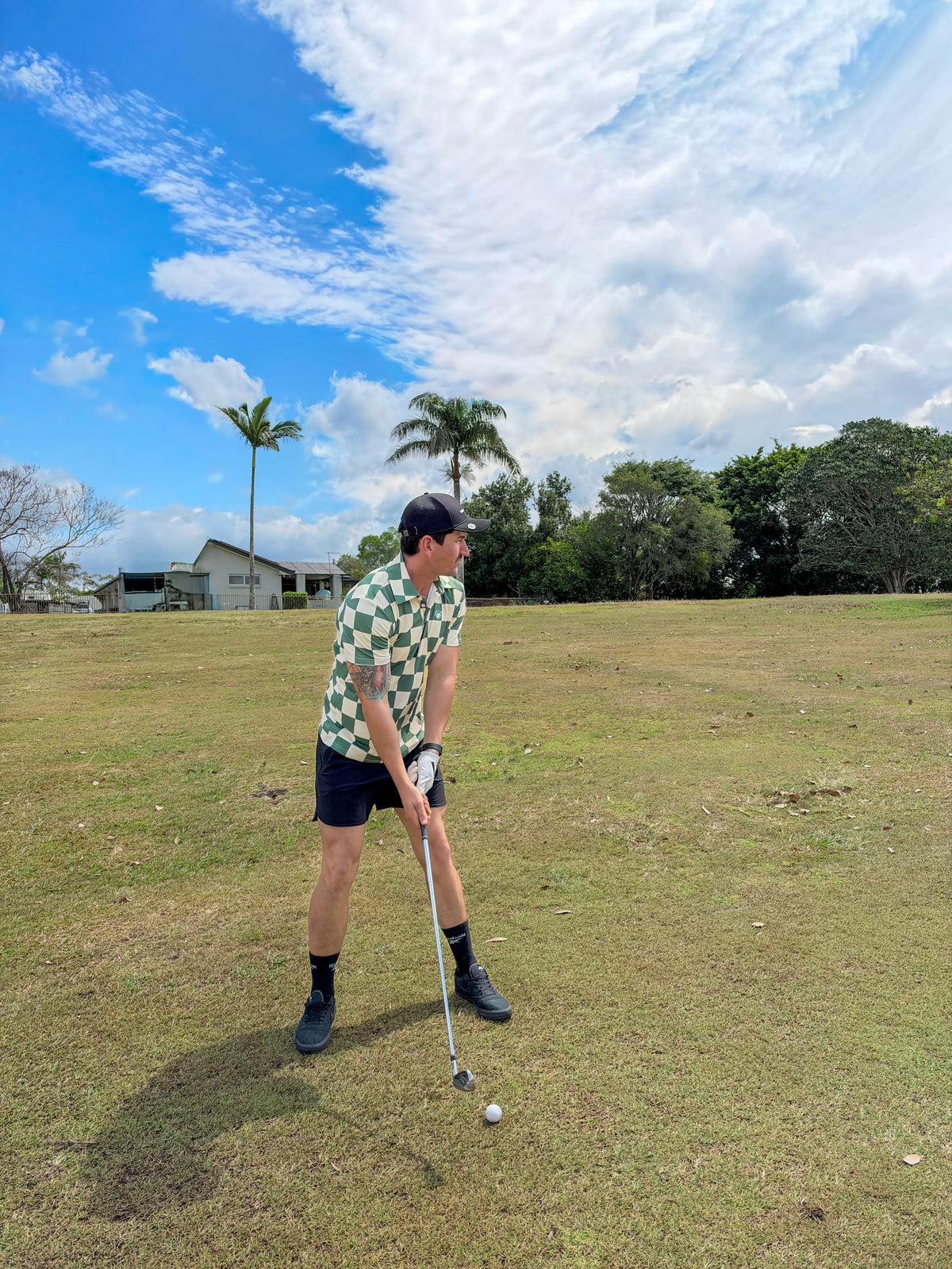 Signature Polo | Green Check
