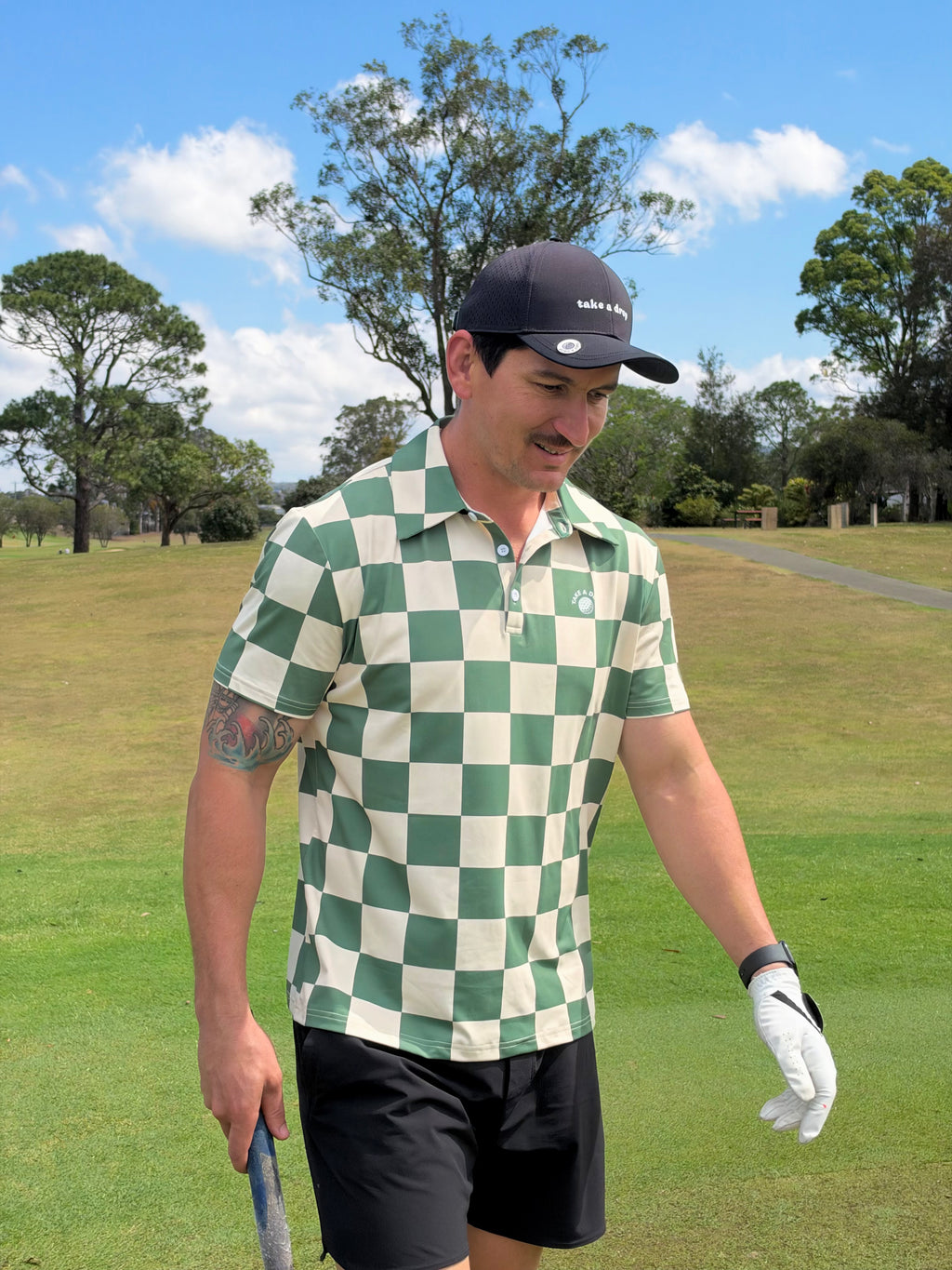 Signature Polo | Green Check