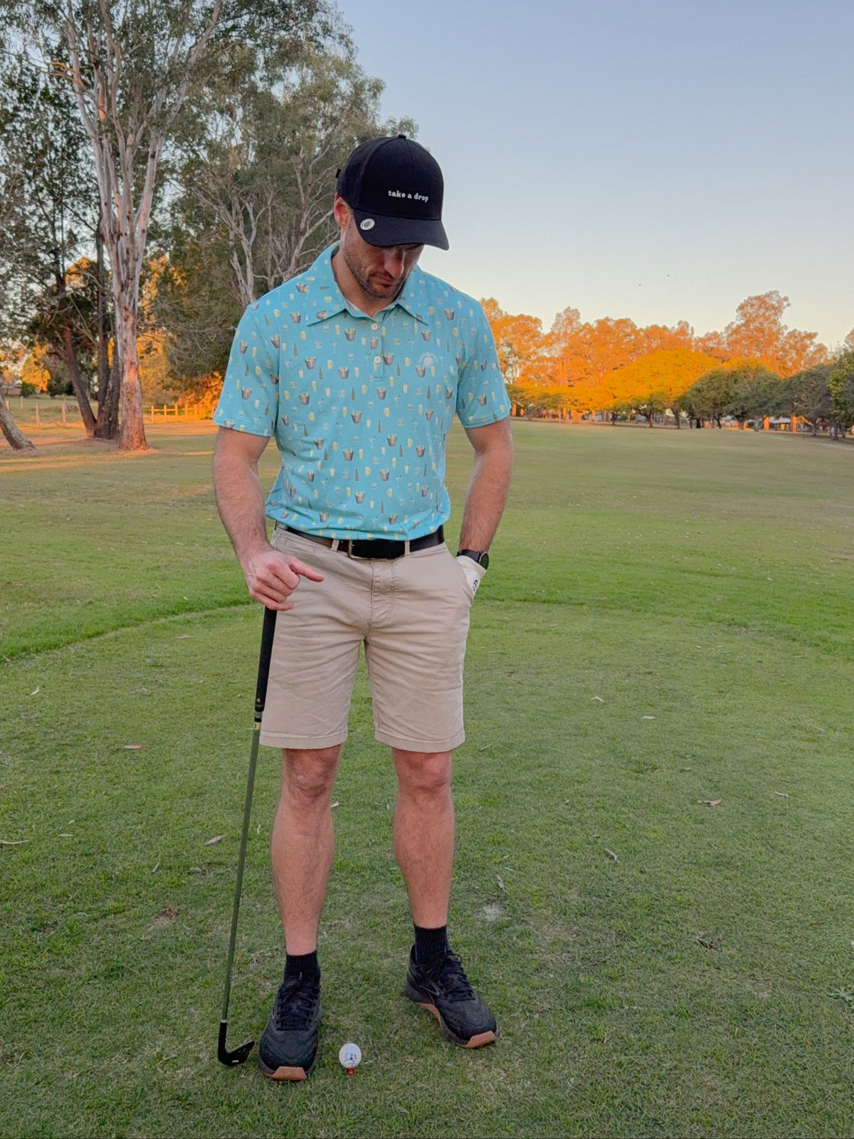 Signature Polo | Blue Beverages *PRE-ORDER*