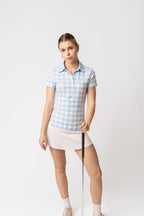 Signature Polo | Blue Gingham