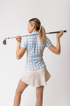 Signature Polo | Blue Gingham