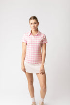 Signature Polo | Pink Gingham