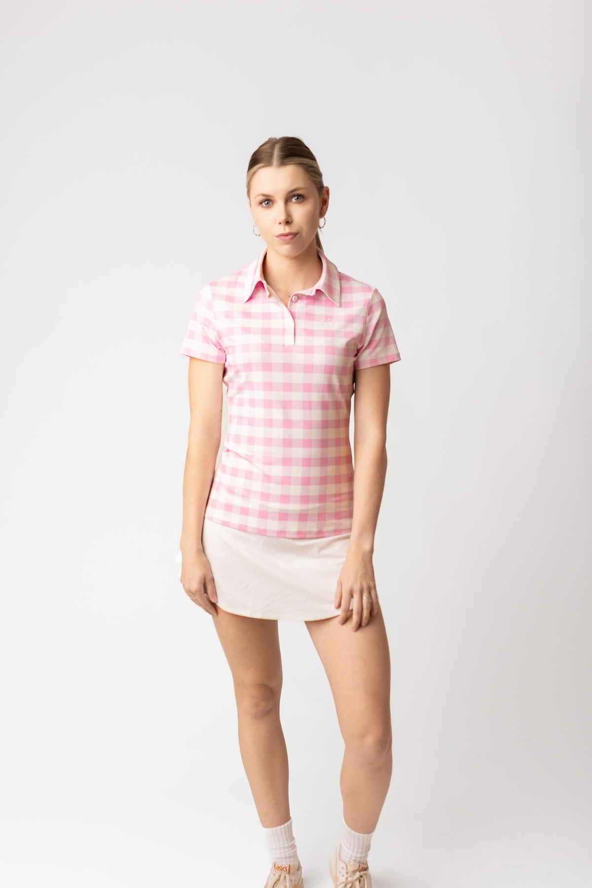 Signature Polo | Pink Gingham