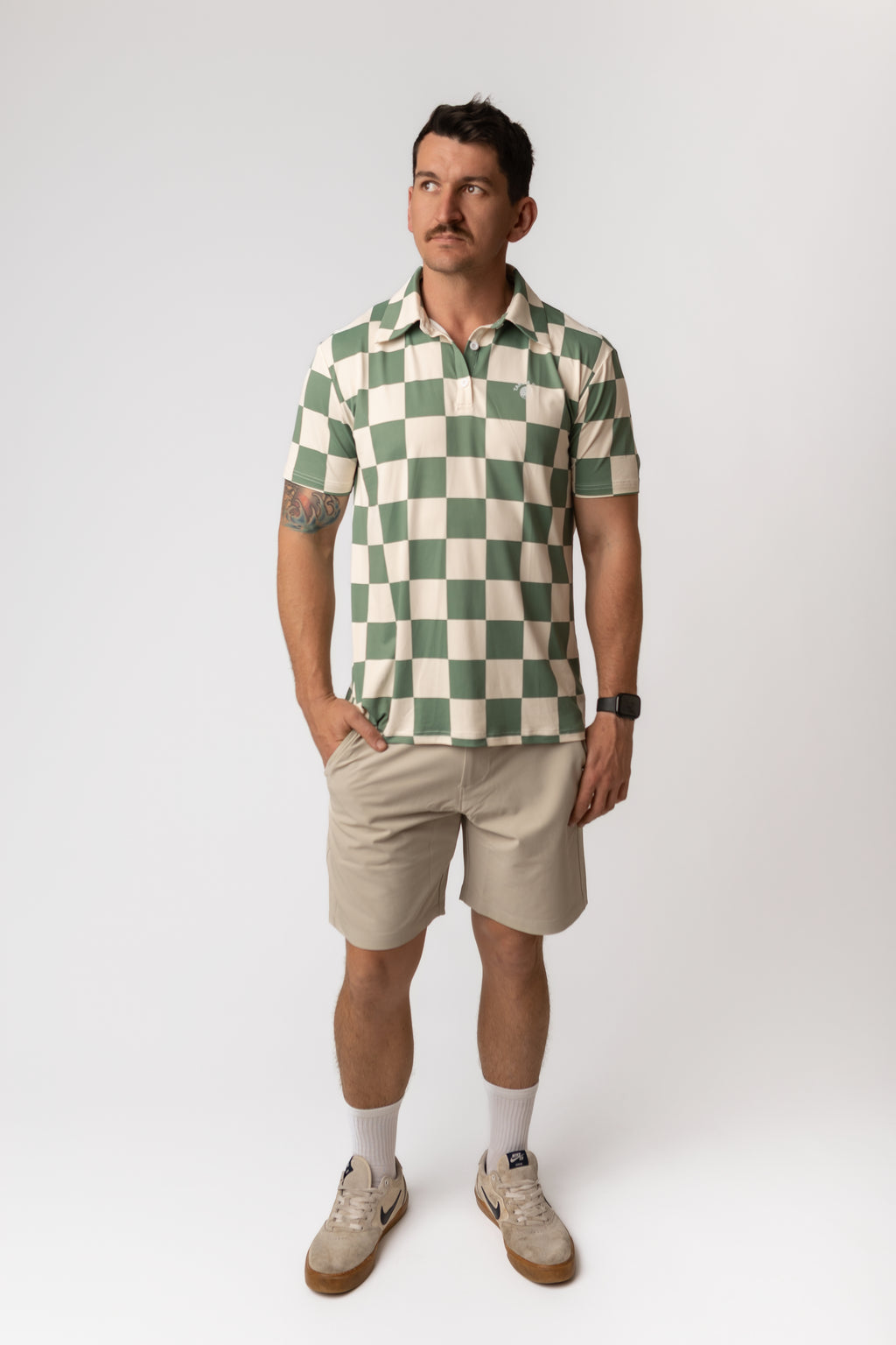 Signature Polo | Green Check