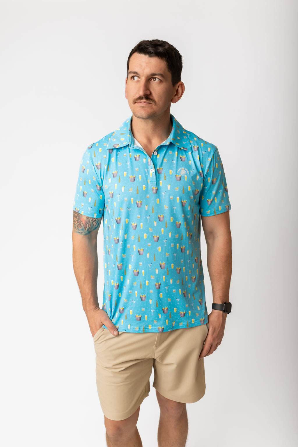 Signature Polo | Blue Beverages *PRE-ORDER*